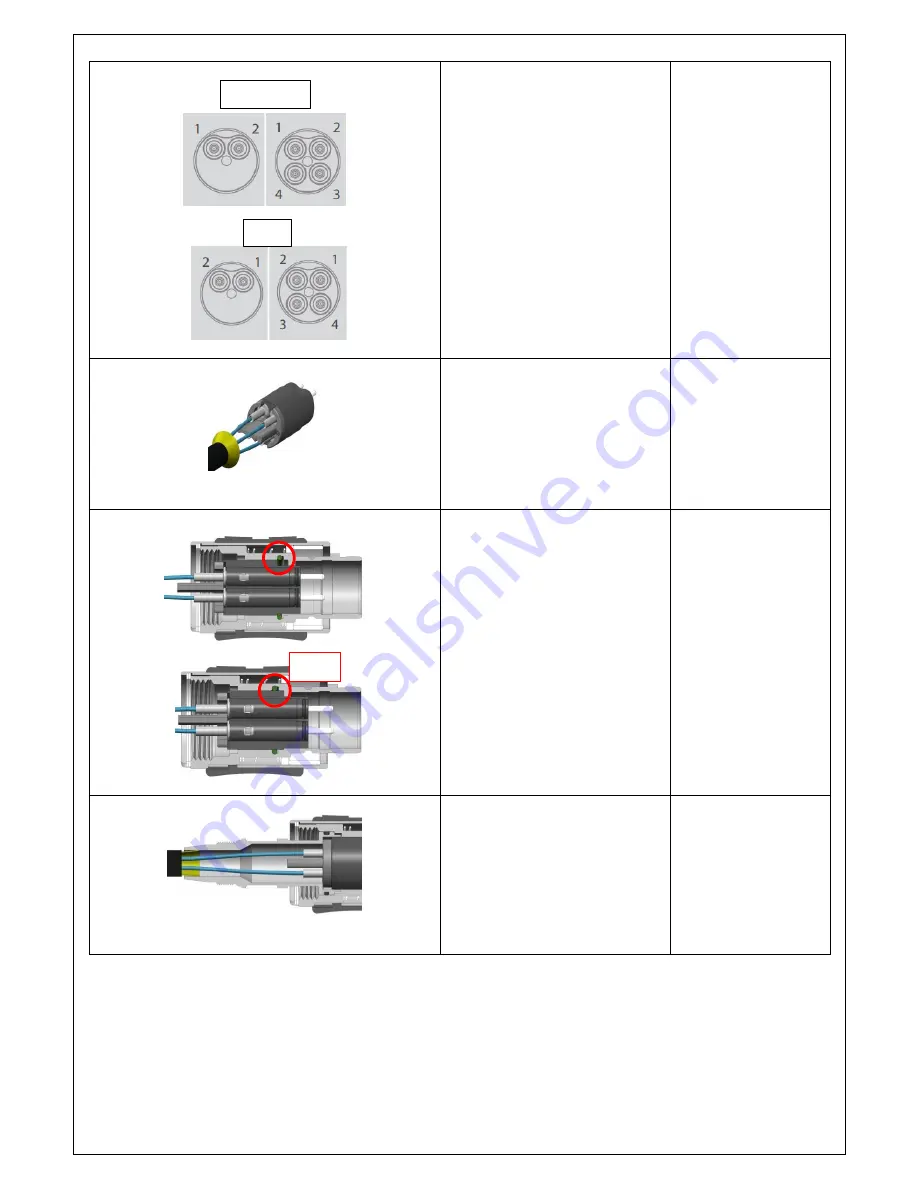 Fischer Connectors FO2-4 Assembly Instruction Manual Download Page 5