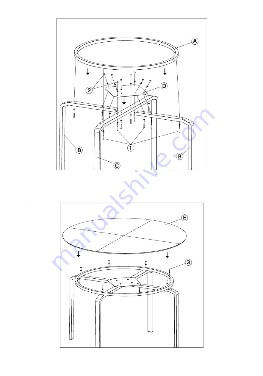 Fischer mobel Kyoto 1815 Assembly Instruction Download Page 2