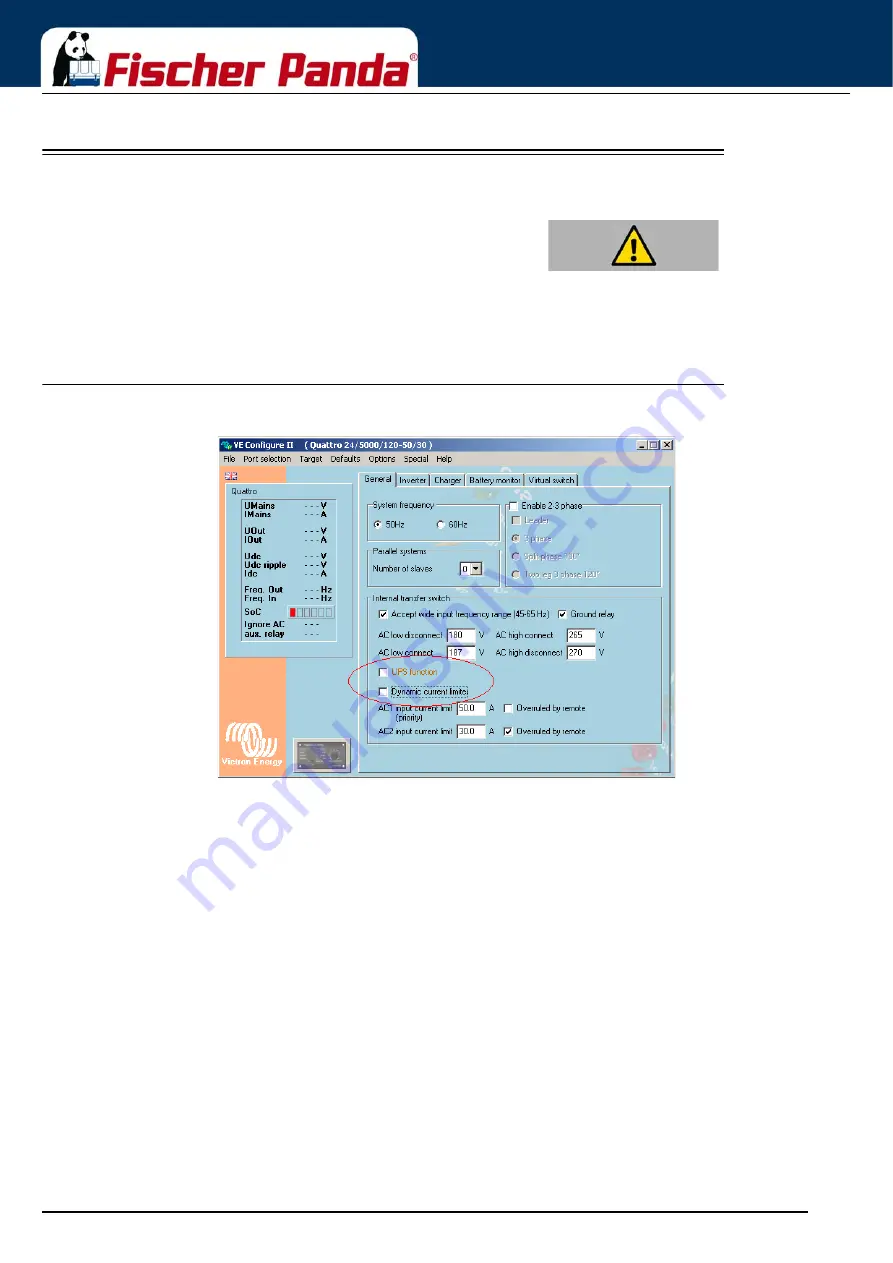 Fischer Panda 15000i PMS Manual Download Page 120