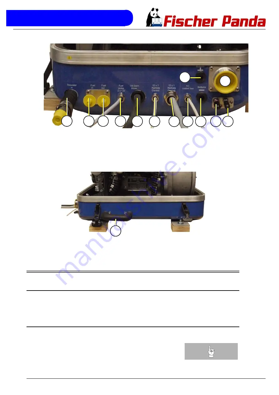 Fischer Panda 45i pms User Manual Download Page 61