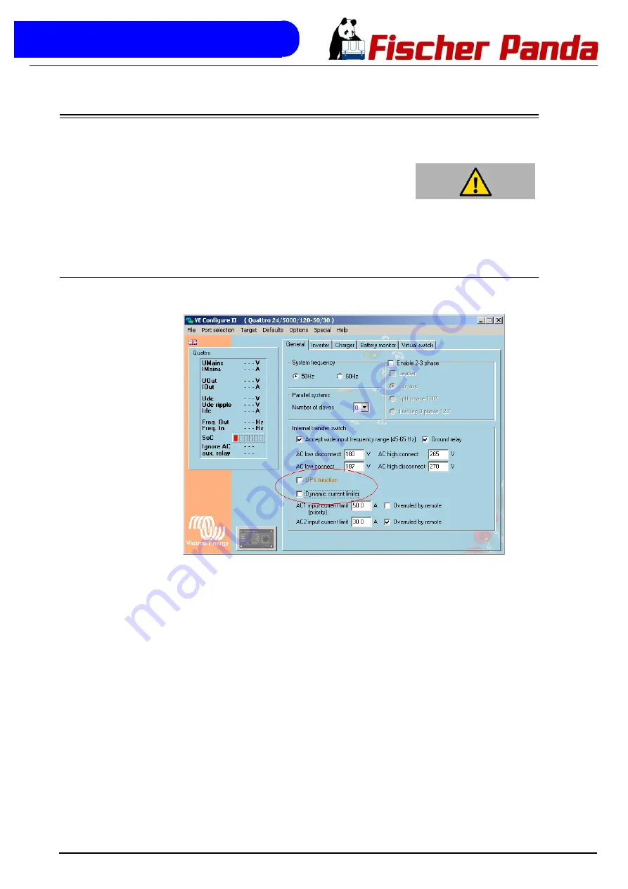 Fischer Panda 45i pms User Manual Download Page 165