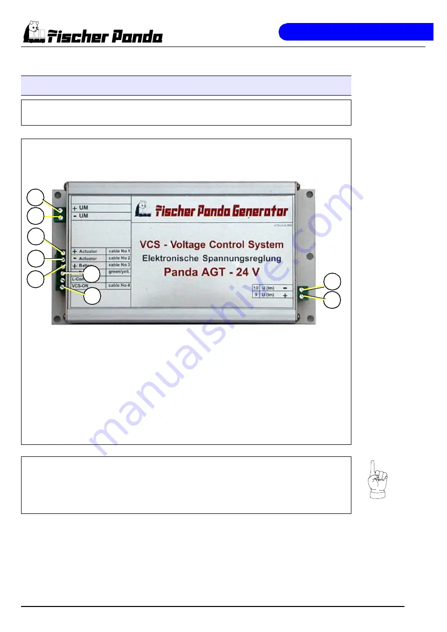 Fischer Panda AGT 4000 PVMV-N Handbook Download Page 70