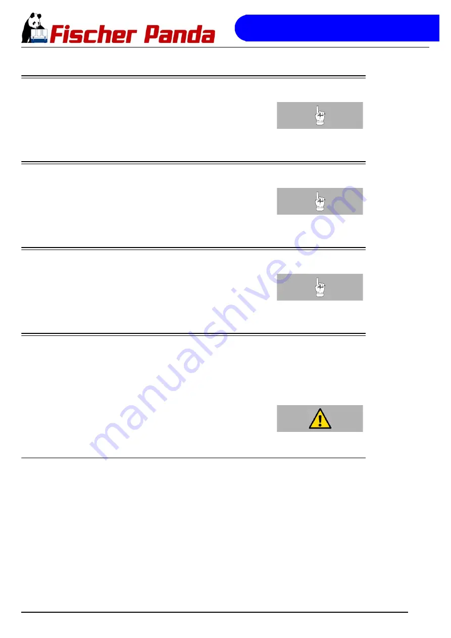 Fischer Panda Panda 10000 Manual Download Page 124