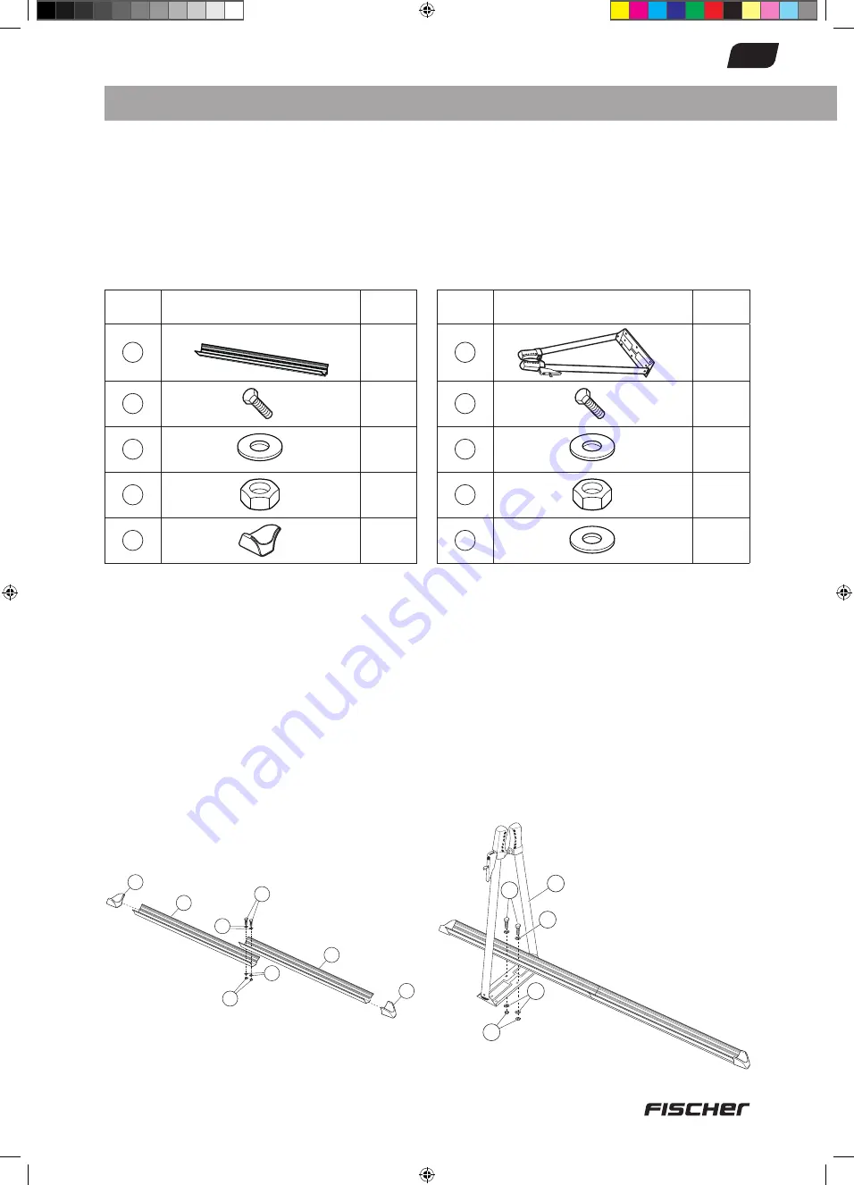 FISCHER 18093 Original Instructions Manual Download Page 5