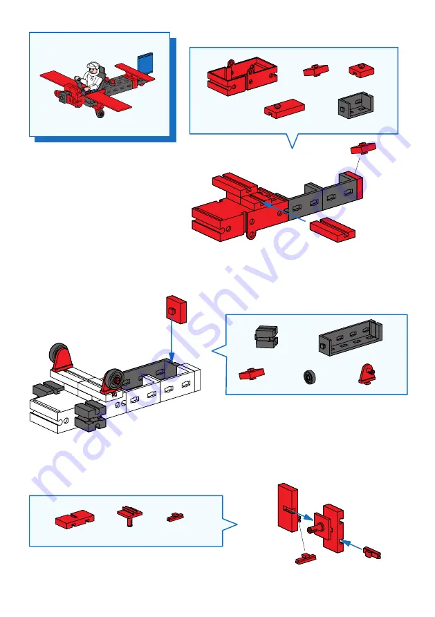 FISCHER Fischertechnik AIRCRAFT BASIC Manual Download Page 3