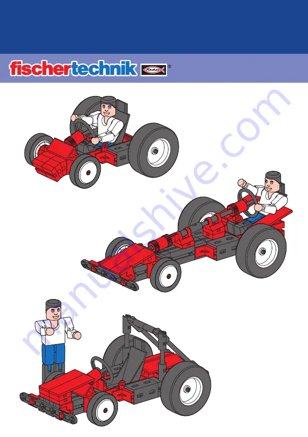 FISCHER Fischertechnik FUN CARS BASIC Manual Download Page 1