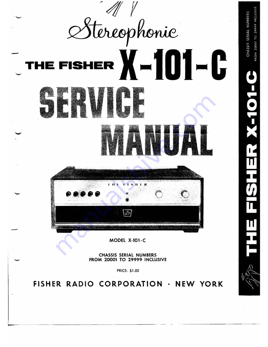 FISCHER X-101-C Скачать руководство пользователя страница 1