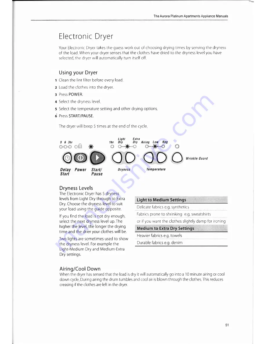 Fisher & Paykel AD39 Series Installation And Instructions Manual Download Page 7