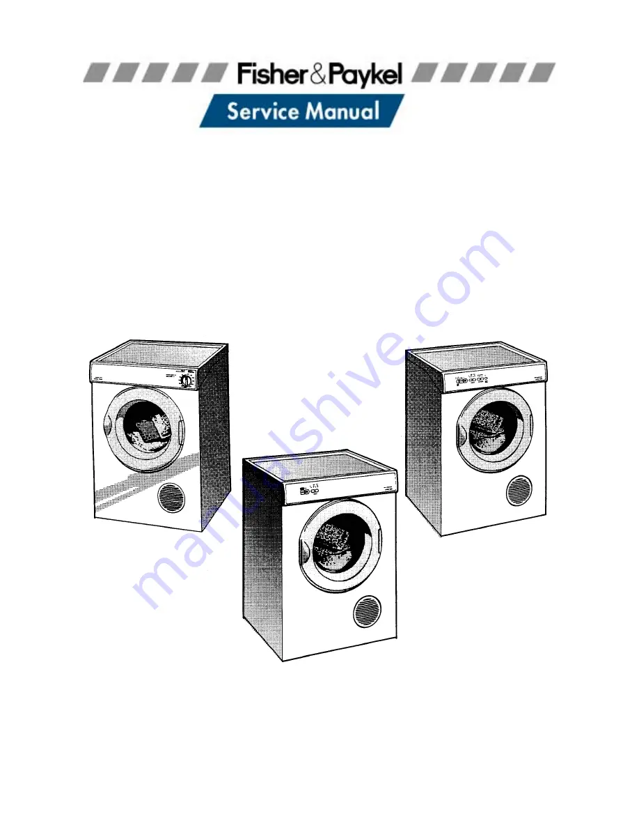 Fisher & Paykel AD55 Series Service Manual Download Page 1