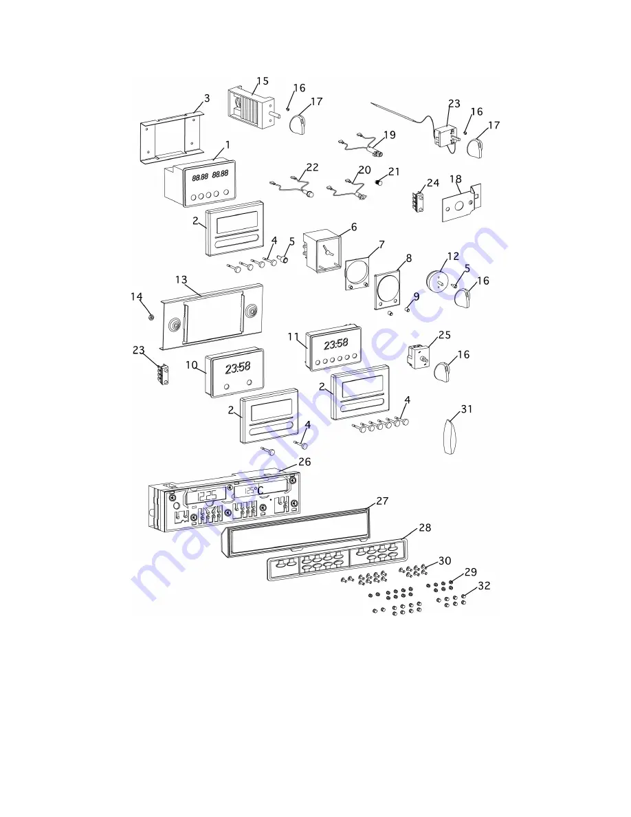 Fisher & Paykel BI600A Parts Manual Download Page 18