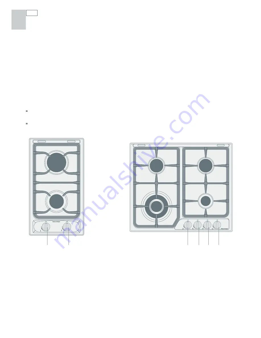 Fisher & Paykel CG122 Скачать руководство пользователя страница 54