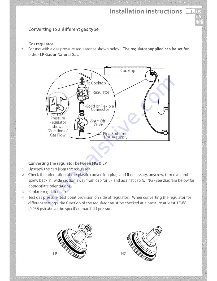 Fisher & Paykel CG365C Installation Instructions And User Manual Download Page 15