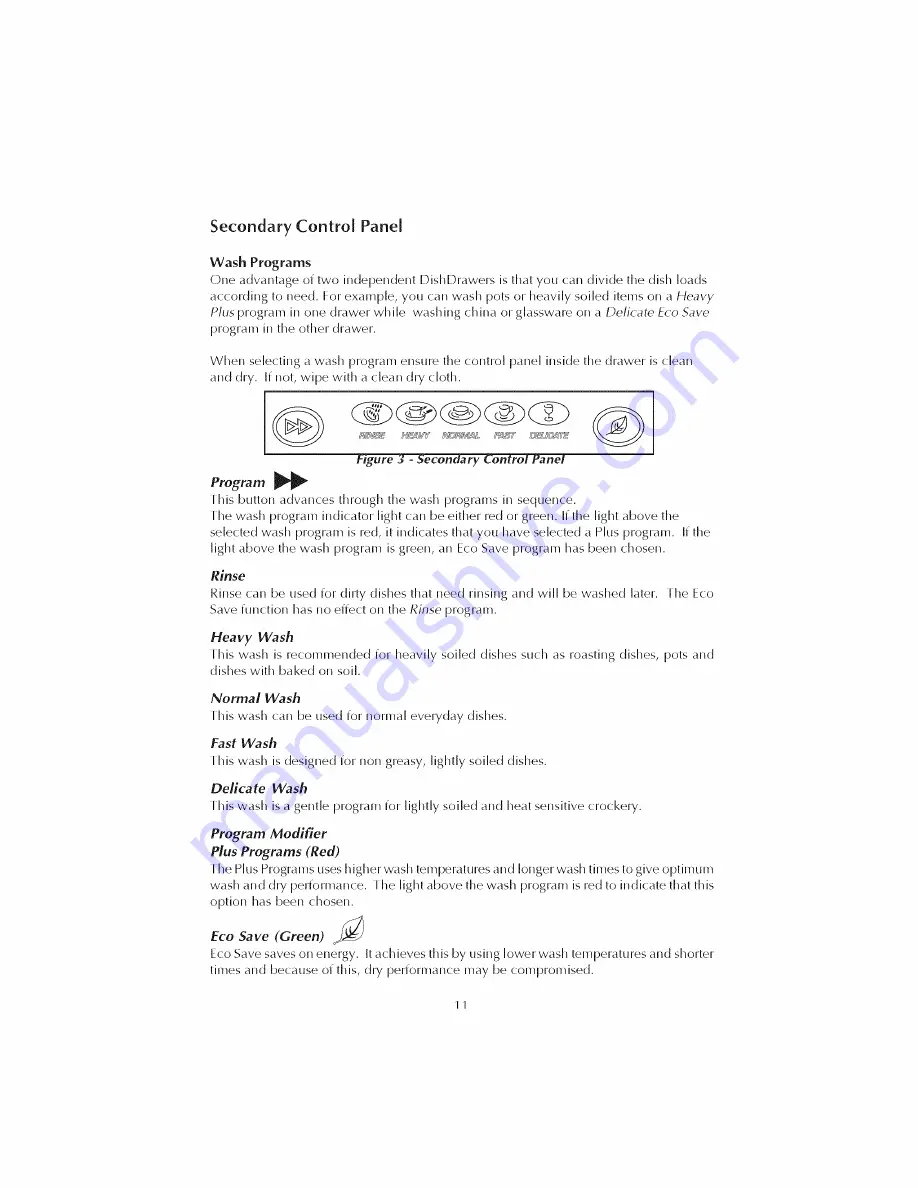 Fisher & Paykel DD601I-87446 Use & Care Manual Download Page 12