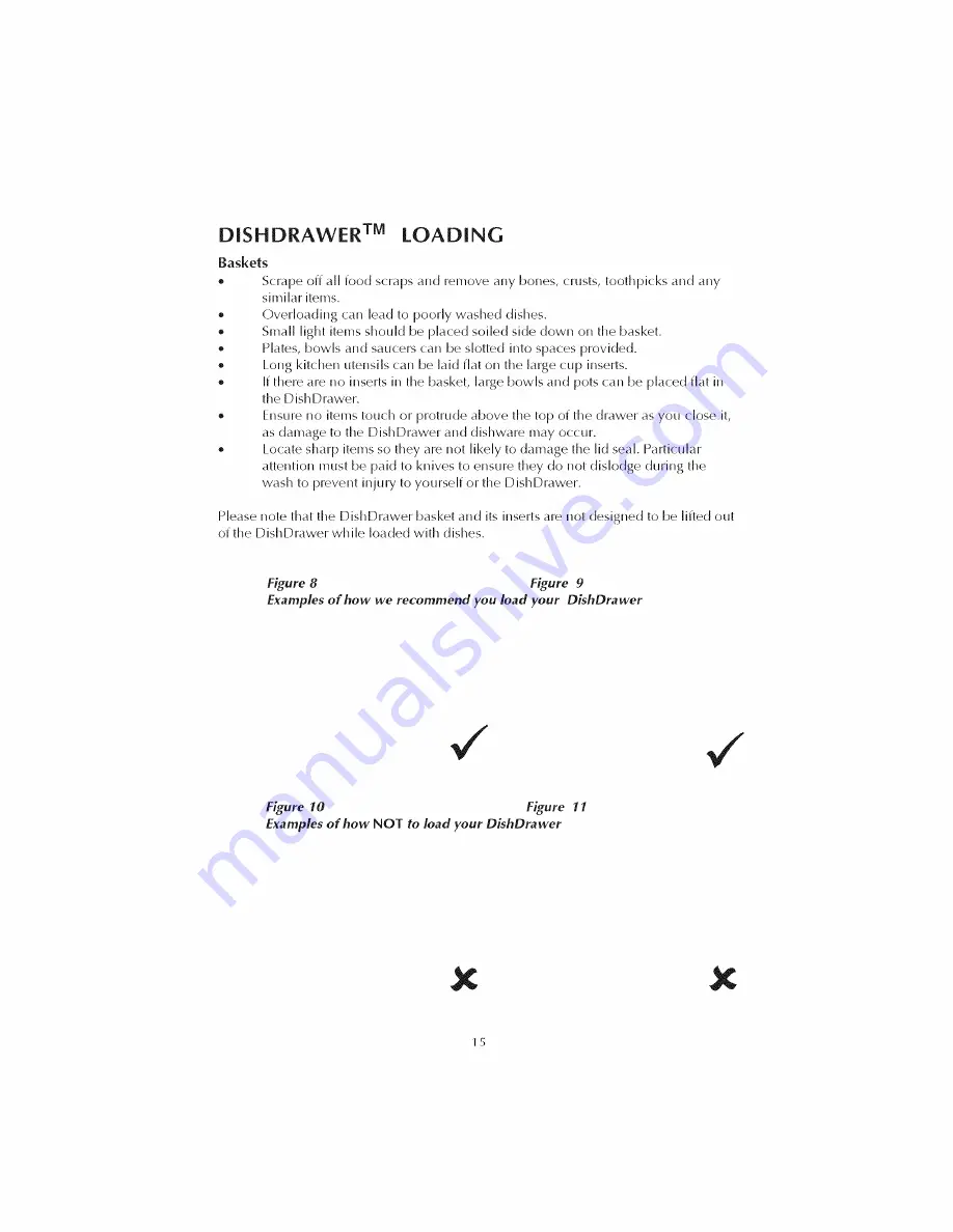 Fisher & Paykel DD601I-87446 Use & Care Manual Download Page 16