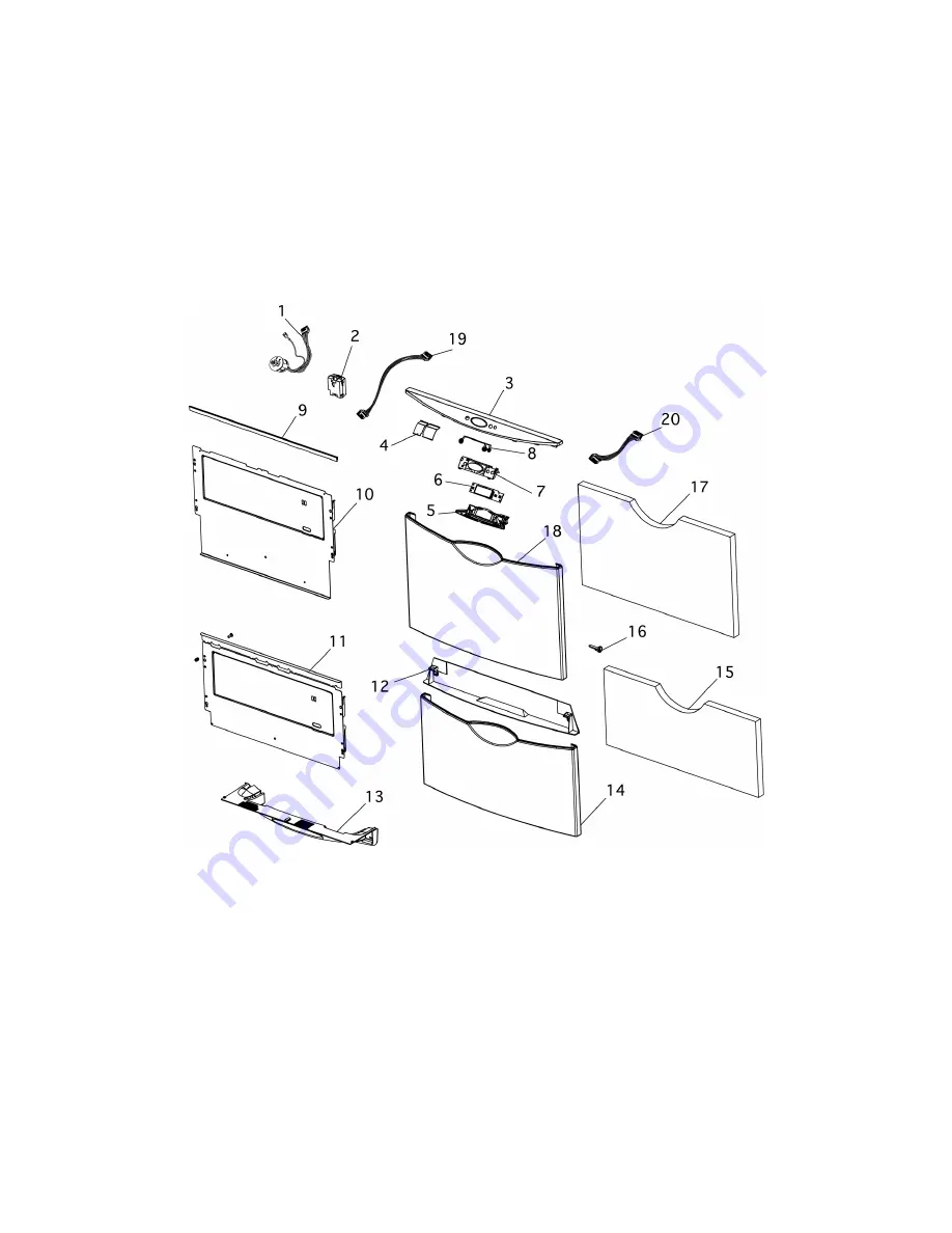 Fisher & Paykel DD603 DD603H
DishDrawer DD603I Parts Manual Download Page 8