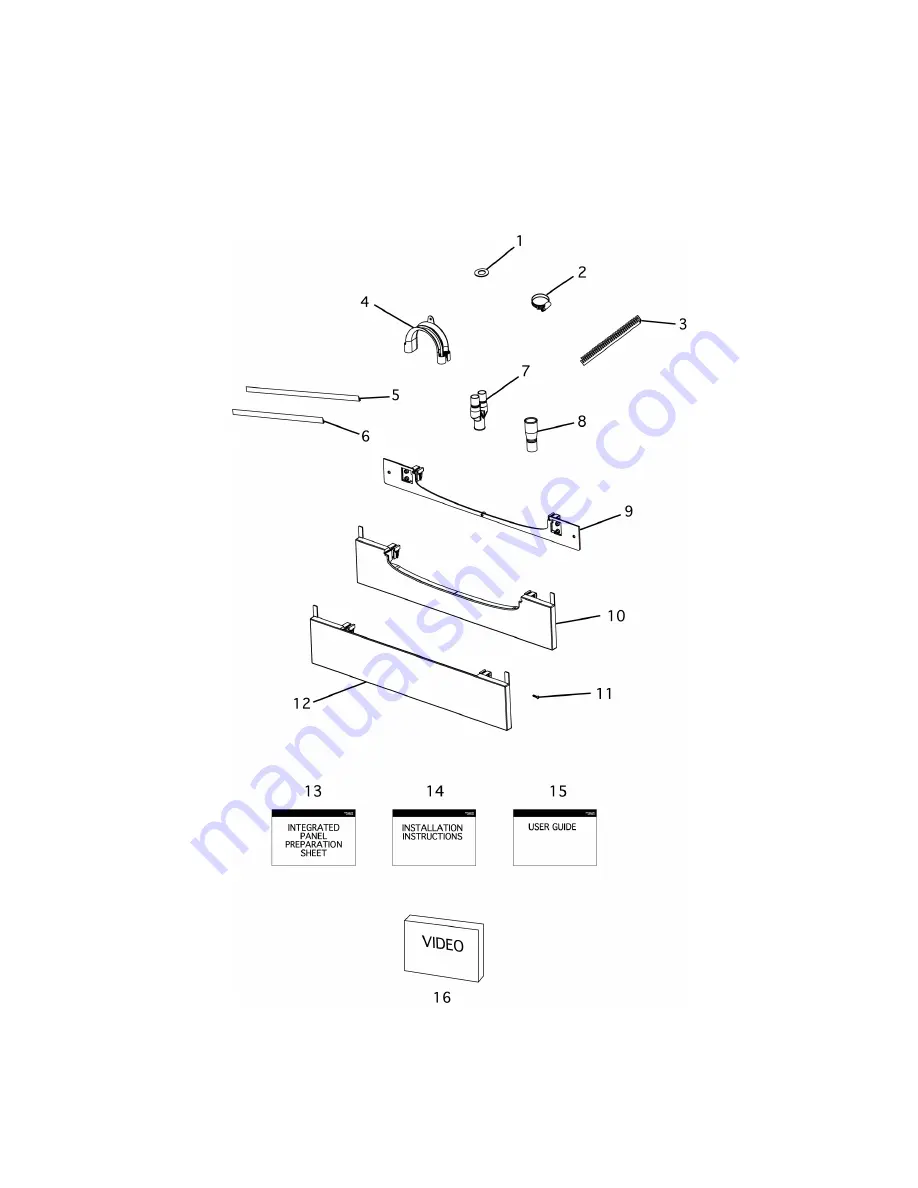 Fisher & Paykel DD603 DD603H
DishDrawer DD603I Parts Manual Download Page 22