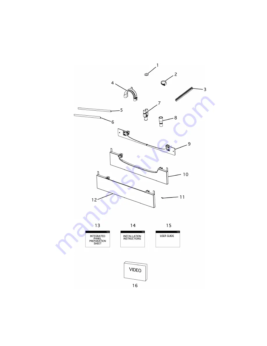 Fisher & Paykel DD603 DD603H
DishDrawer DD603I Parts Manual Download Page 26