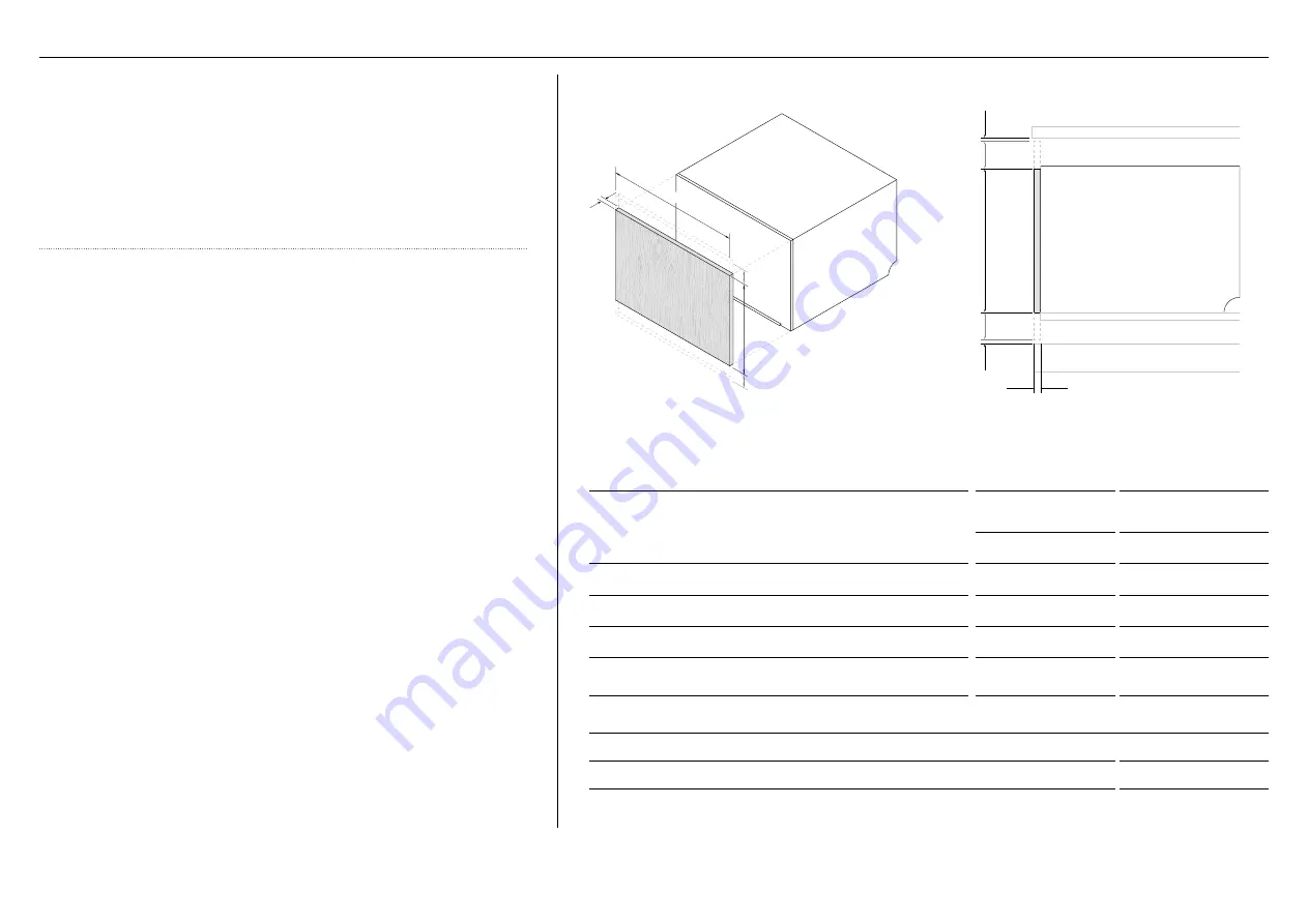 Fisher & Paykel DD60STX6HI Installation Manual Download Page 7