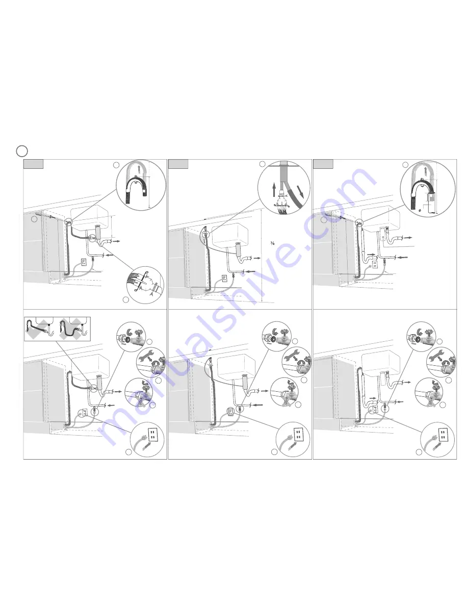 Fisher & Paykel DishDrawer DD24DT Series Installation Instructions Manual Download Page 8