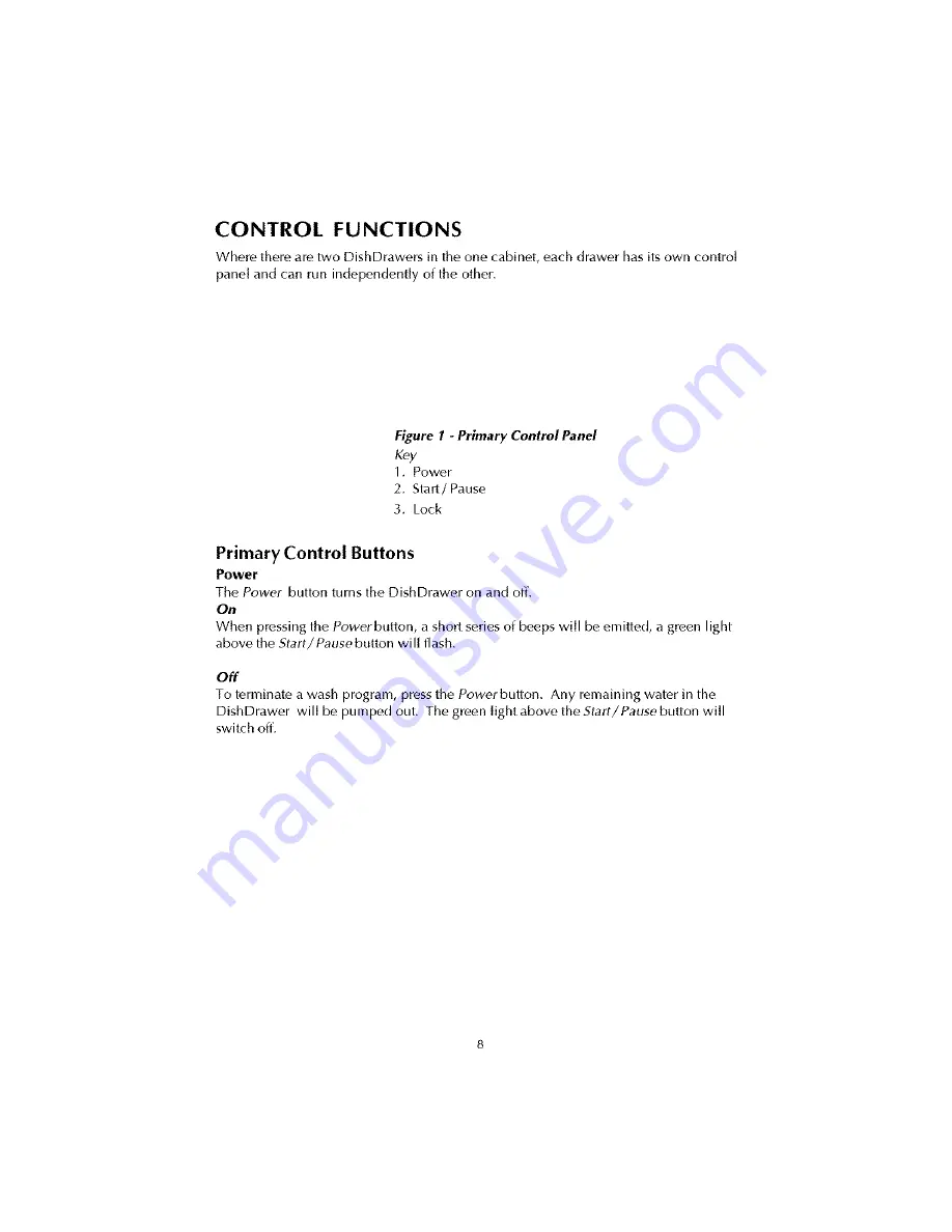 Fisher & Paykel DishDrawer DD602I Use & Care Manual Download Page 9