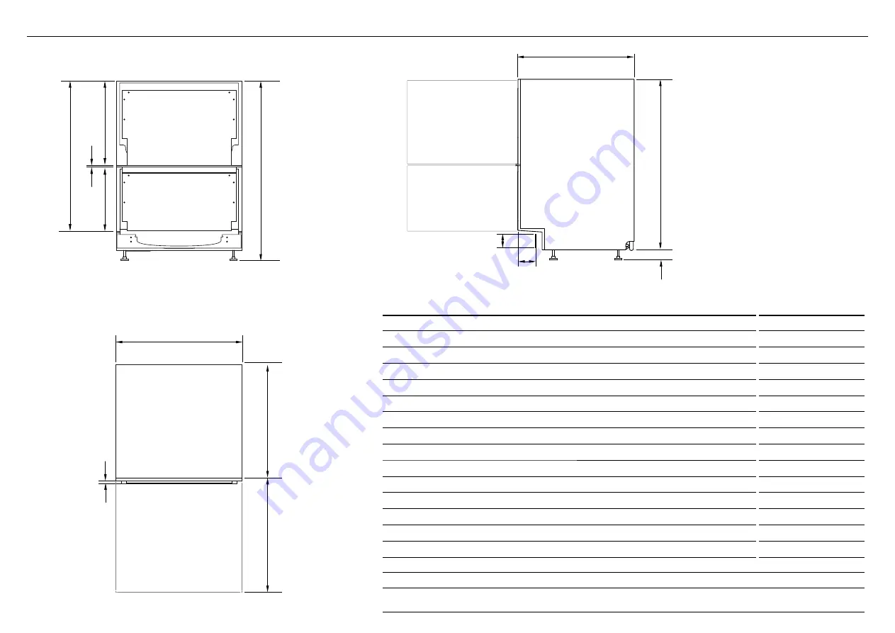 Fisher & Paykel Dishdrawer DD60DI Installation Manual Download Page 6