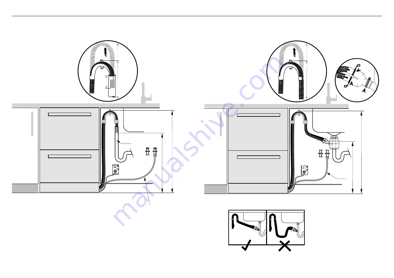 Fisher & Paykel Dishdrawer DD60DI Installation Manual Download Page 21