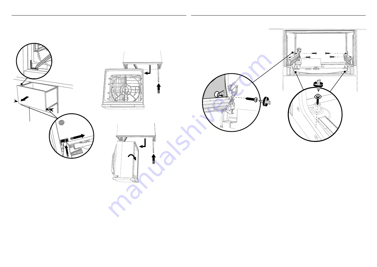 Fisher & Paykel Dishdrawer DD60DI Installation Manual Download Page 38