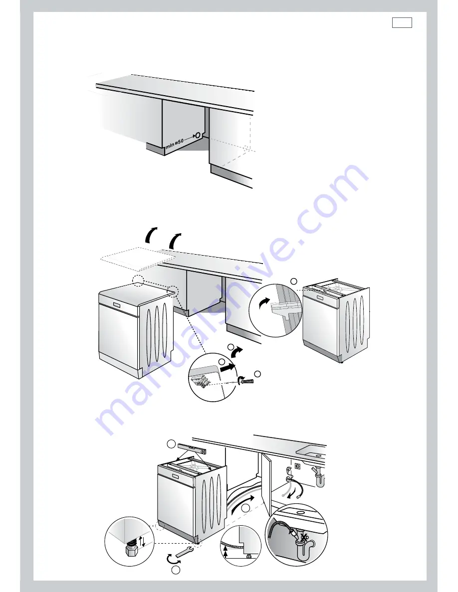 Fisher & Paykel DW60DOX Series Скачать руководство пользователя страница 7