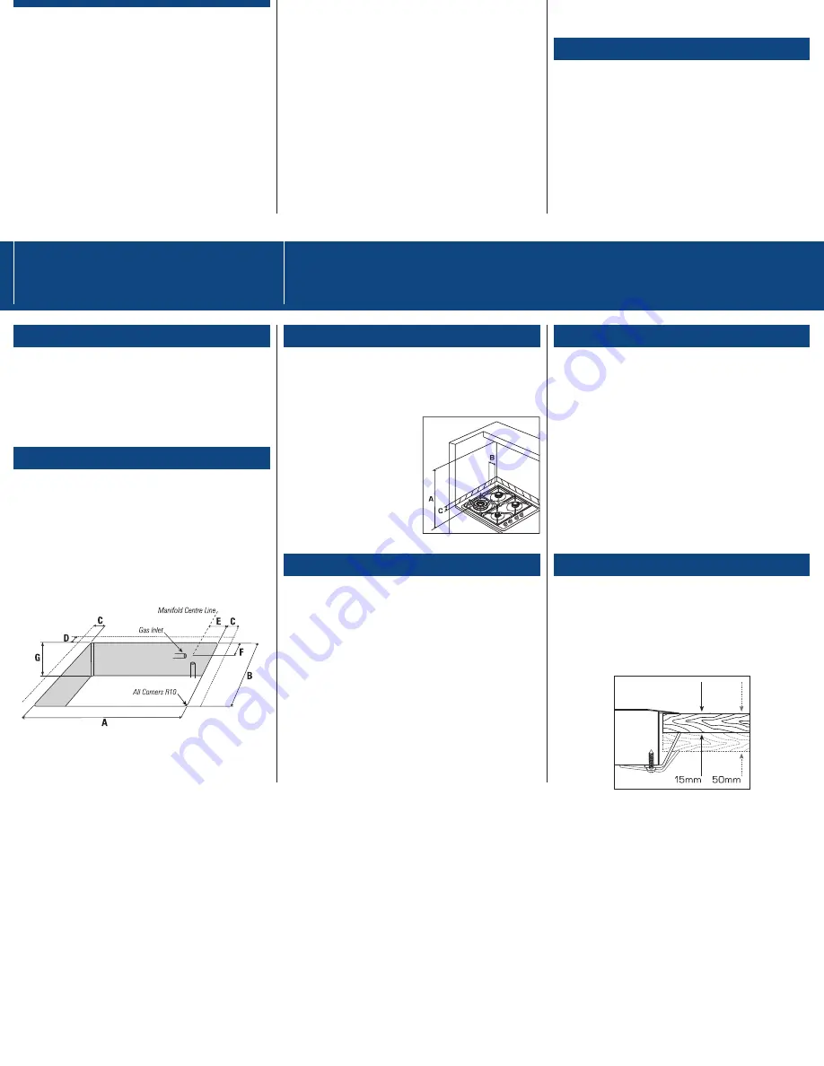 Fisher & Paykel GC600 Series Installation Information Download Page 2