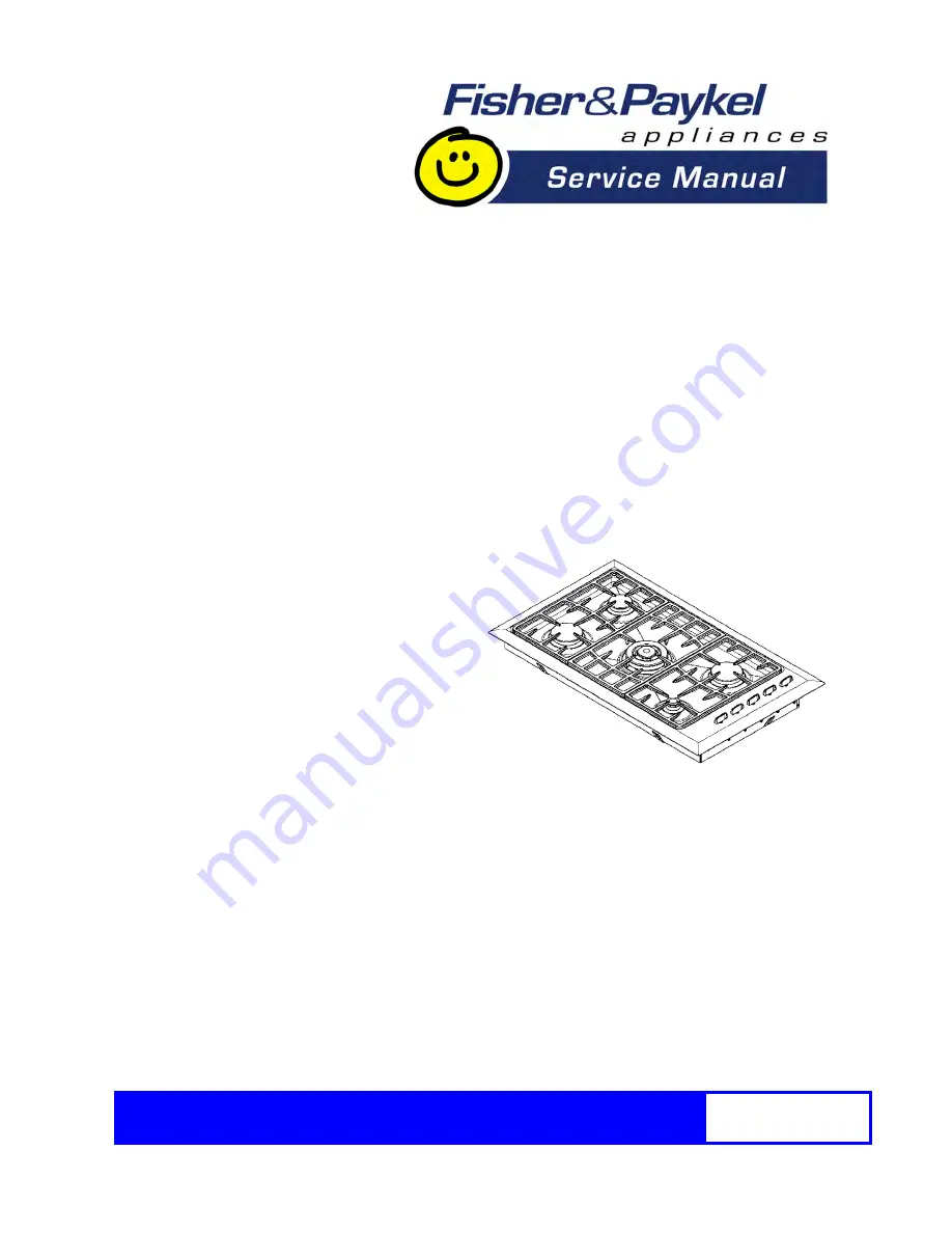 Fisher & Paykel GC901 Series Service Manual Download Page 1