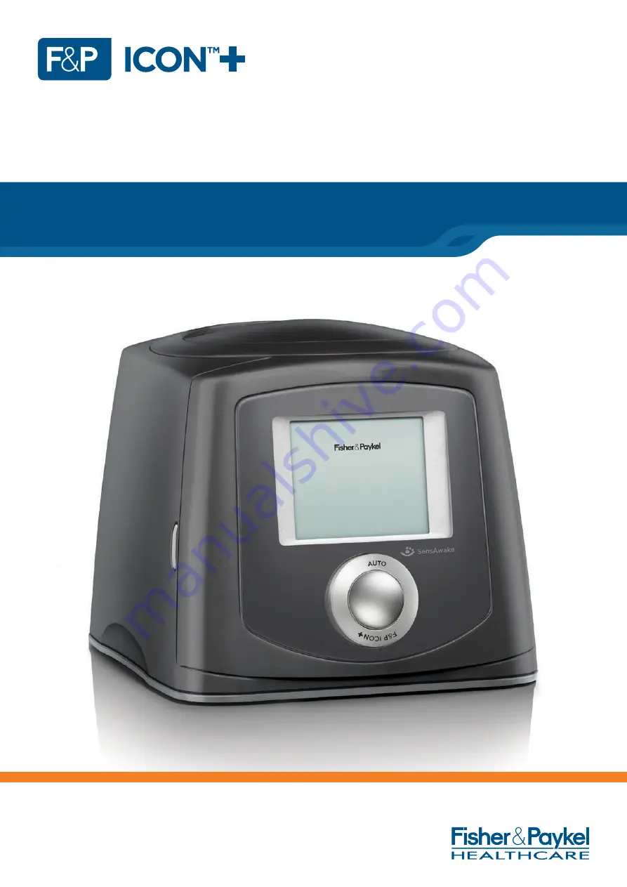 Fisher & Paykel ICON+ Healthcare Provider Manual Download Page 1