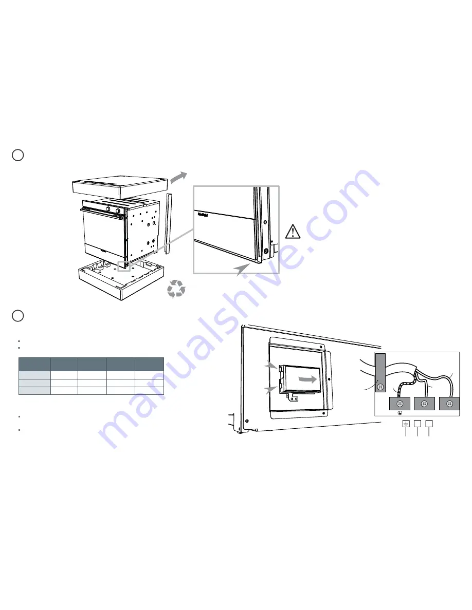 Fisher & Paykel OB60SL models Installation Instructions Manual Download Page 6