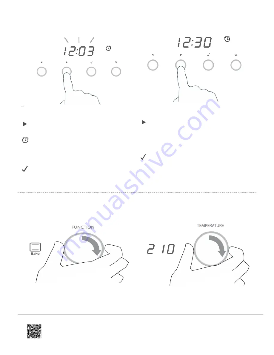 Fisher & Paykel OB60SL11DEPX1 Quick Start Manual Download Page 3