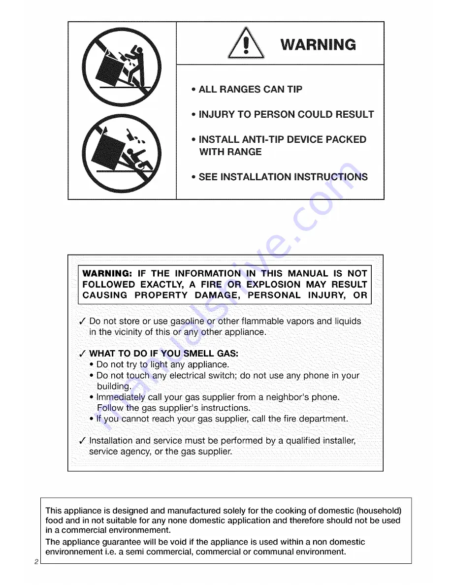 Fisher & Paykel OR24SDPWGX Installation Instructions Manual Download Page 2