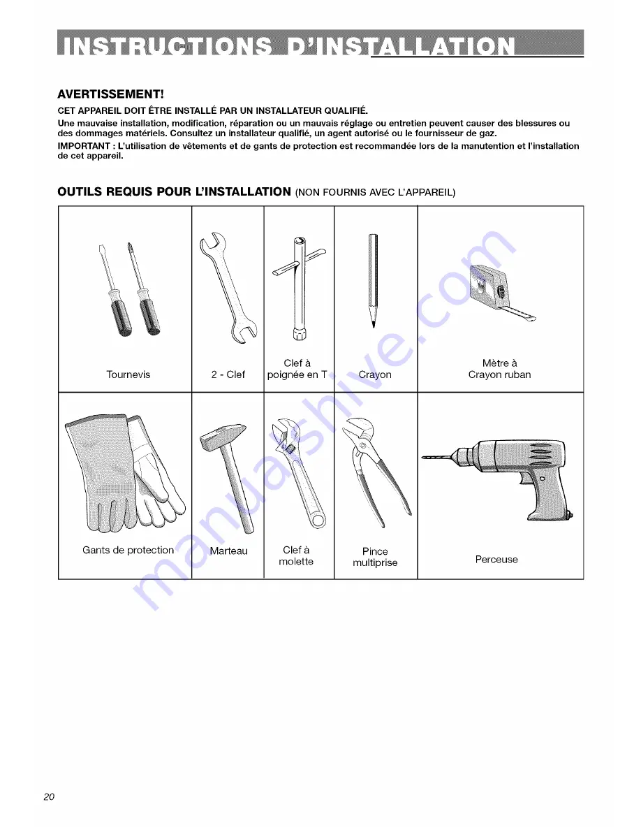 Fisher & Paykel OR24SDPWGX Installation Instructions Manual Download Page 20