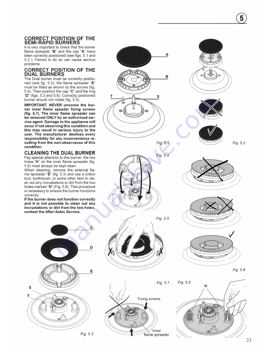 Fisher & Paykel OR30SDBMX User Manual Download Page 23