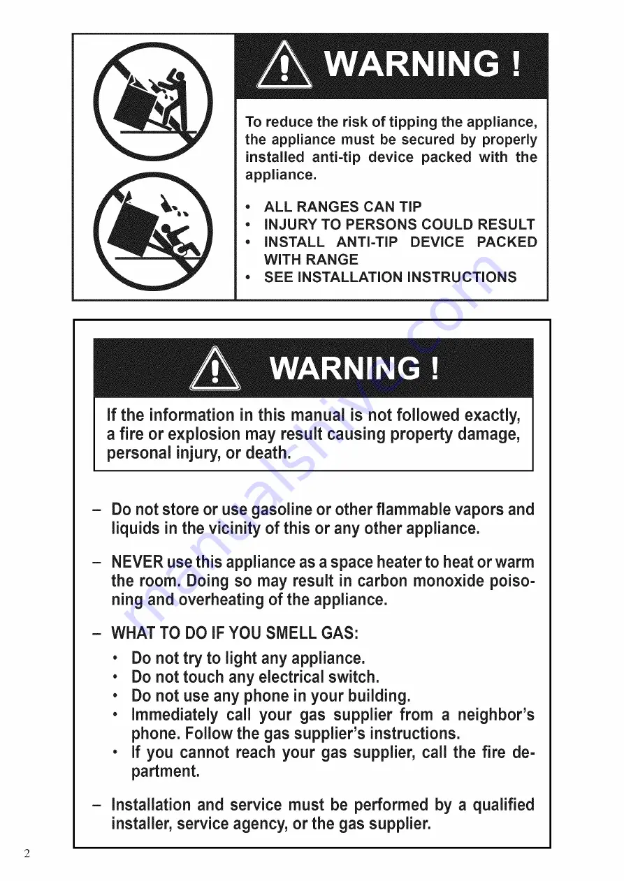 Fisher & Paykel OR30SDPWGX Installation Instructions Manual Download Page 2