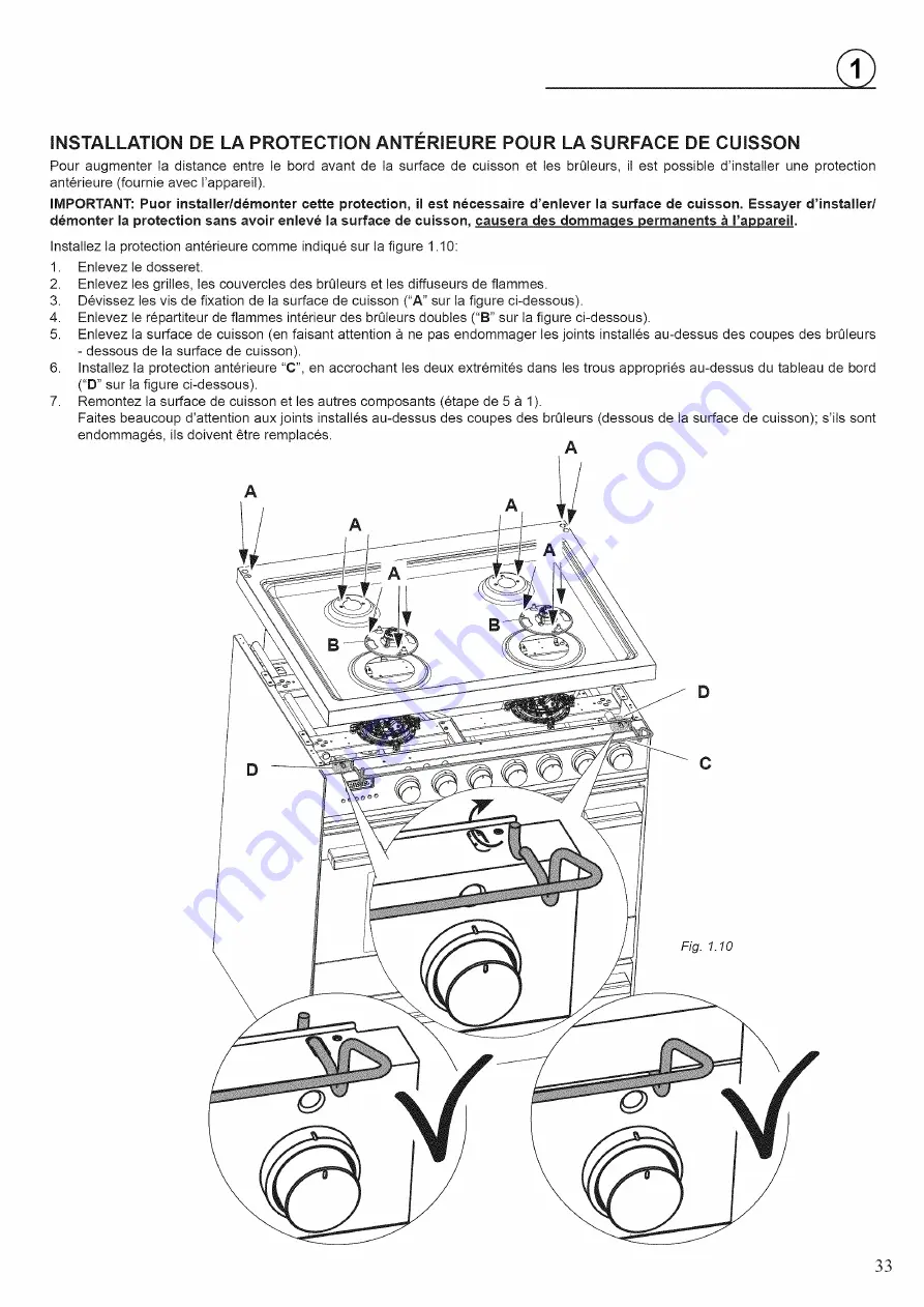 Fisher & Paykel OR30SDPWGX Installation Instructions Manual Download Page 33