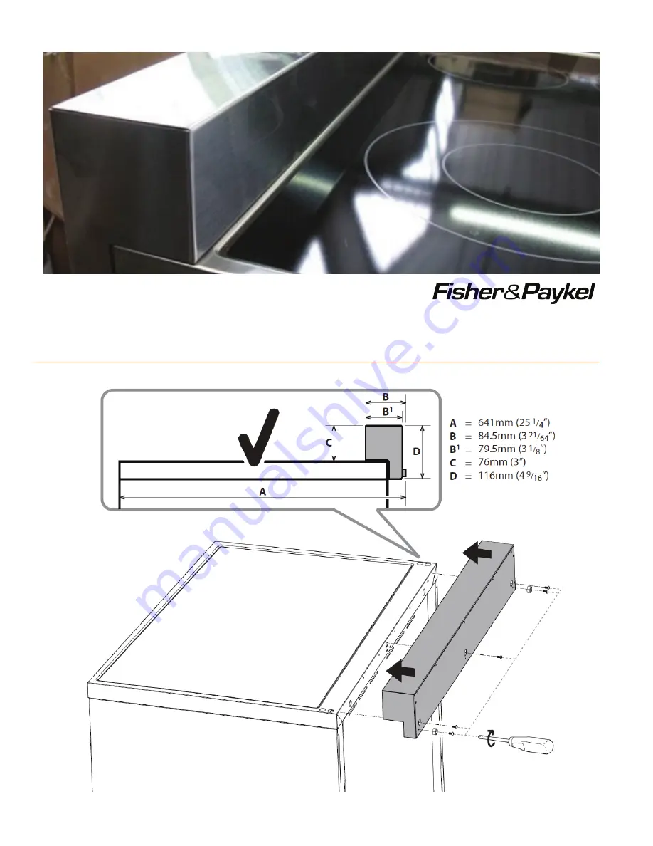 Fisher & Paykel OR30SDPWIX1 Installation Instructions Manual Download Page 6