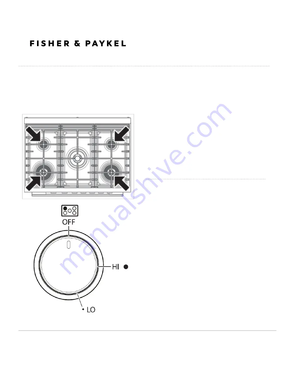 Fisher & Paykel OR36SDBMX1 Скачать руководство пользователя страница 1