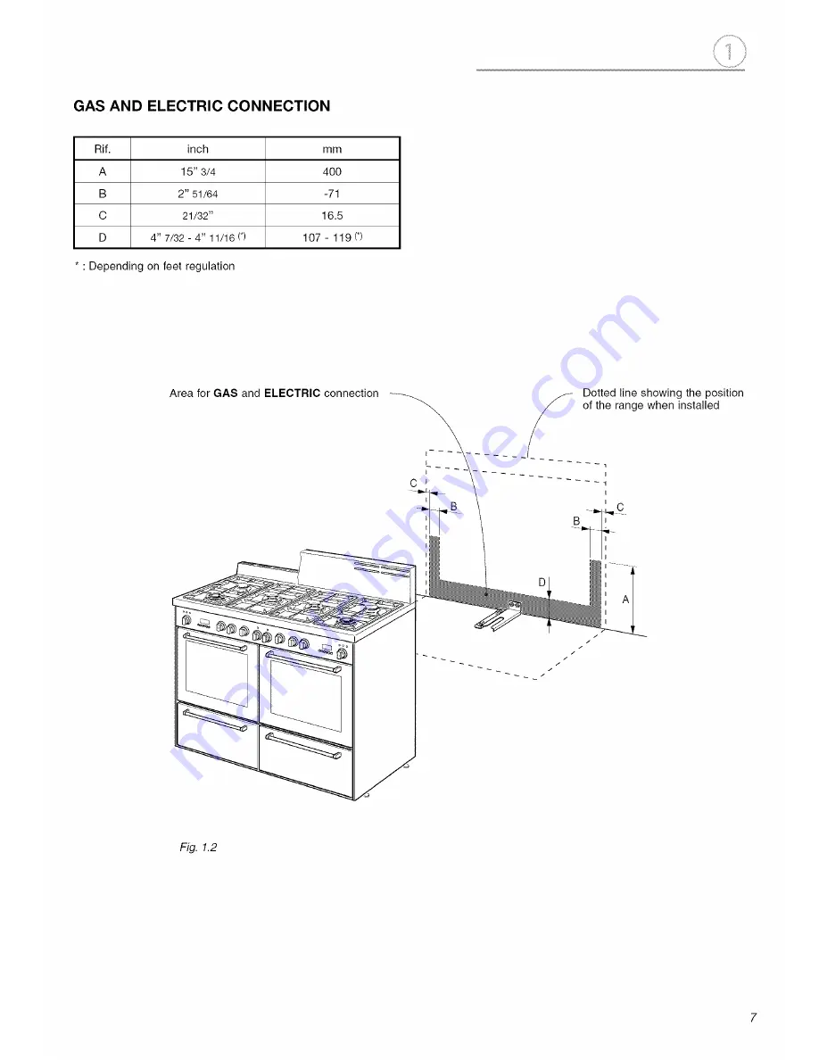 Fisher & Paykel OR48DDPWGX Installation Instructions Manual Download Page 7