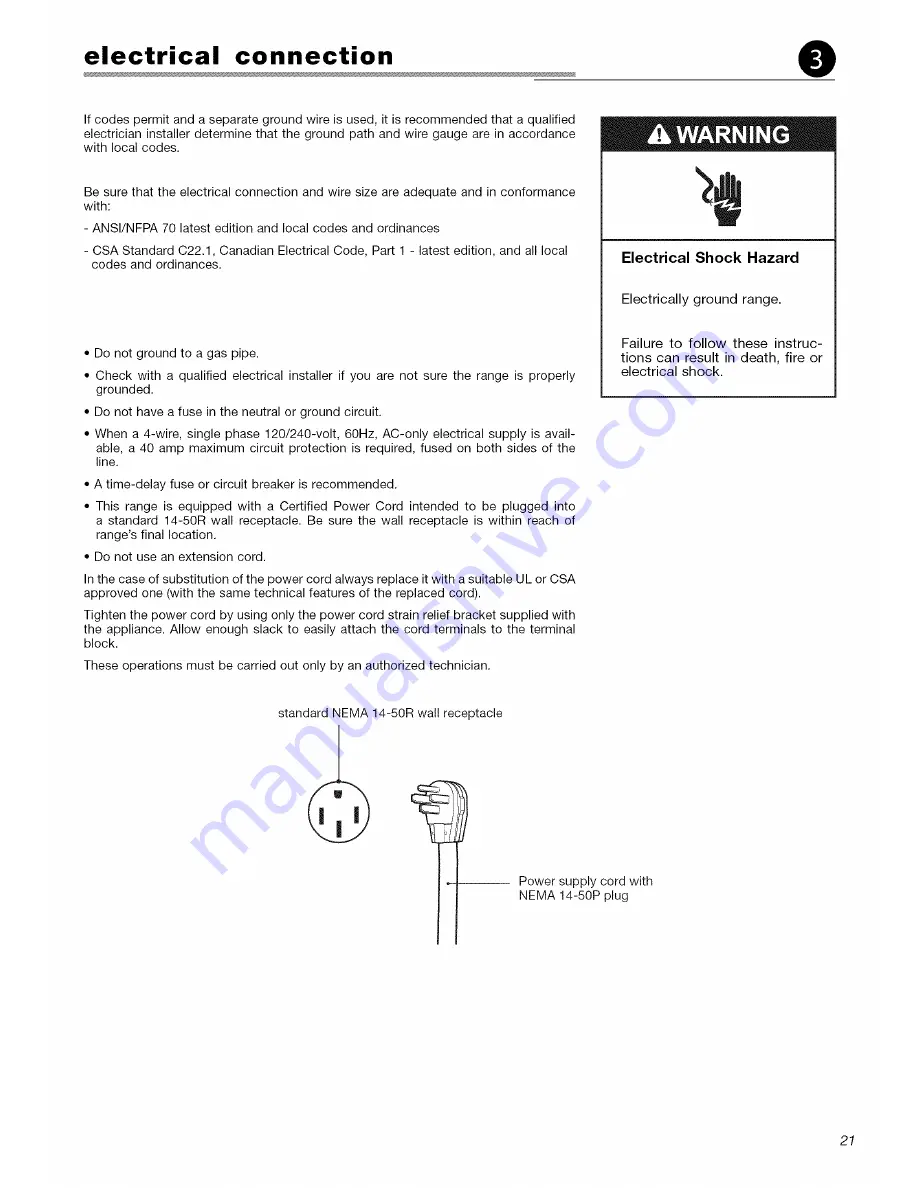 Fisher & Paykel OR48DDPWGX Installation Instructions Manual Download Page 21