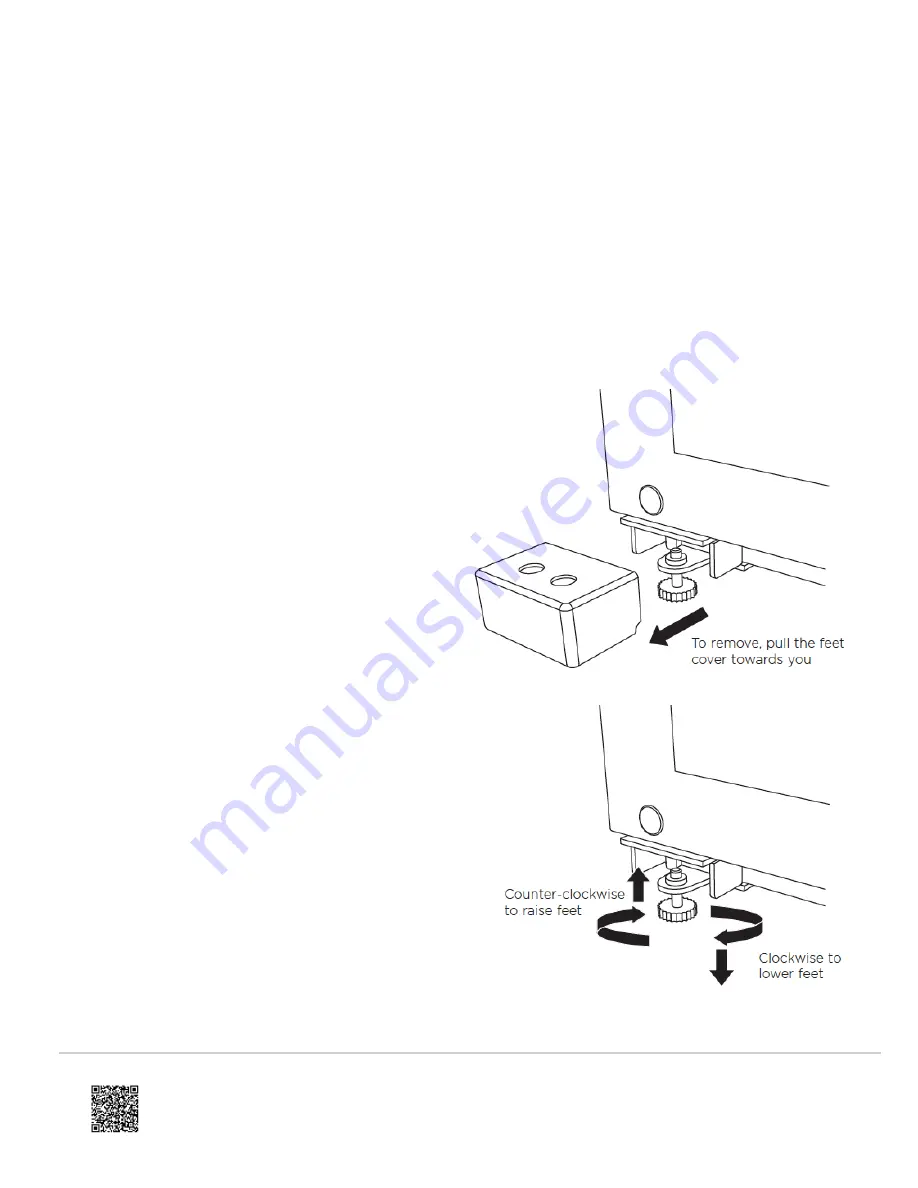 Fisher & Paykel RF306RDWX1 Installation Instructions Manual Download Page 2