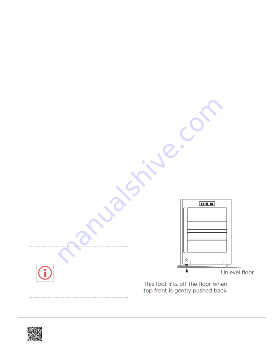 Fisher & Paykel RF306RDWX1 Installation Instructions Manual Download Page 7