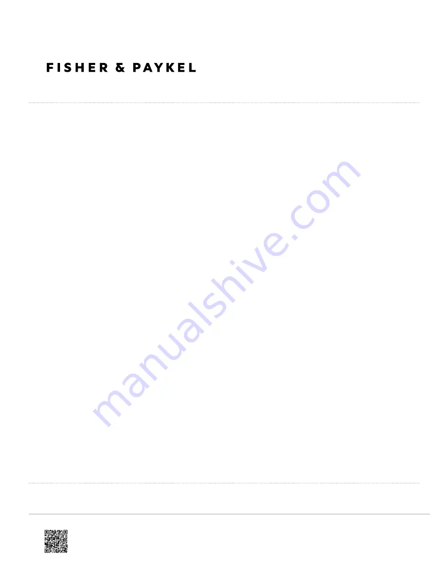 Fisher & Paykel RGV2-488-N_N Care & Cleaning Download Page 1