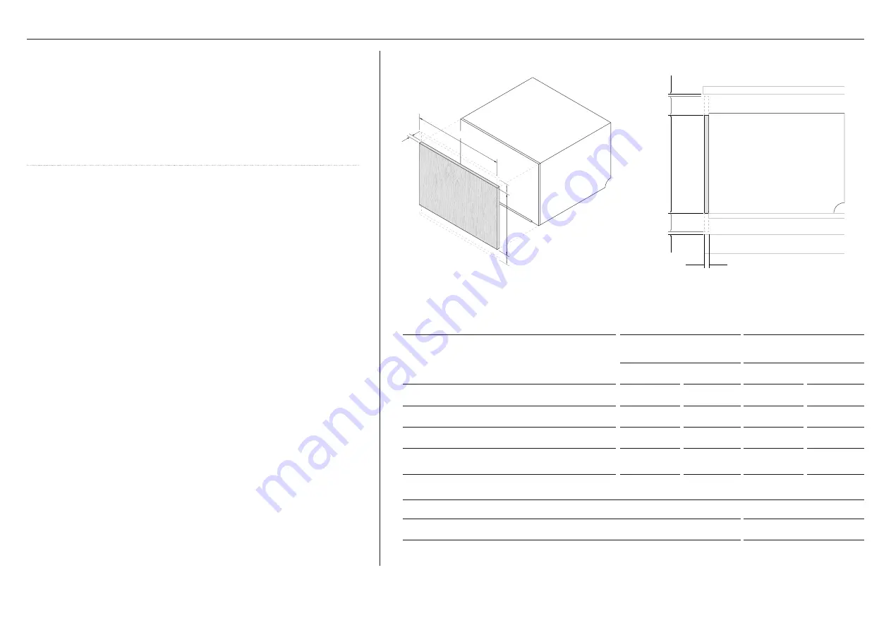 Fisher & Paykel SINGLE DISHDRAWER DD24STX6HI Installation Manual Download Page 7