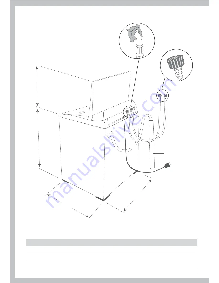 Fisher & Paykel WA37T26G Скачать руководство пользователя страница 6