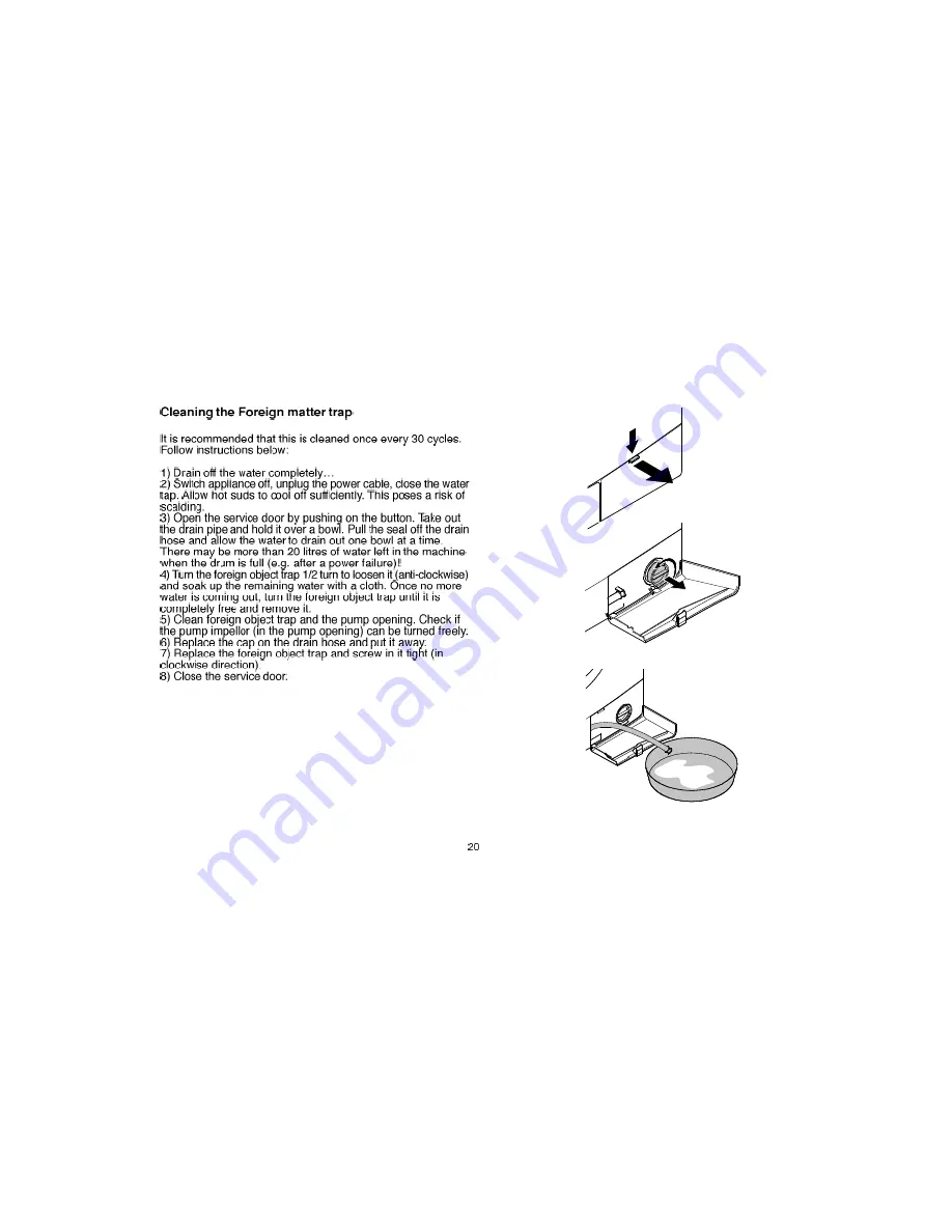 Fisher & Paykel WH70F60W1 User Manual Download Page 21