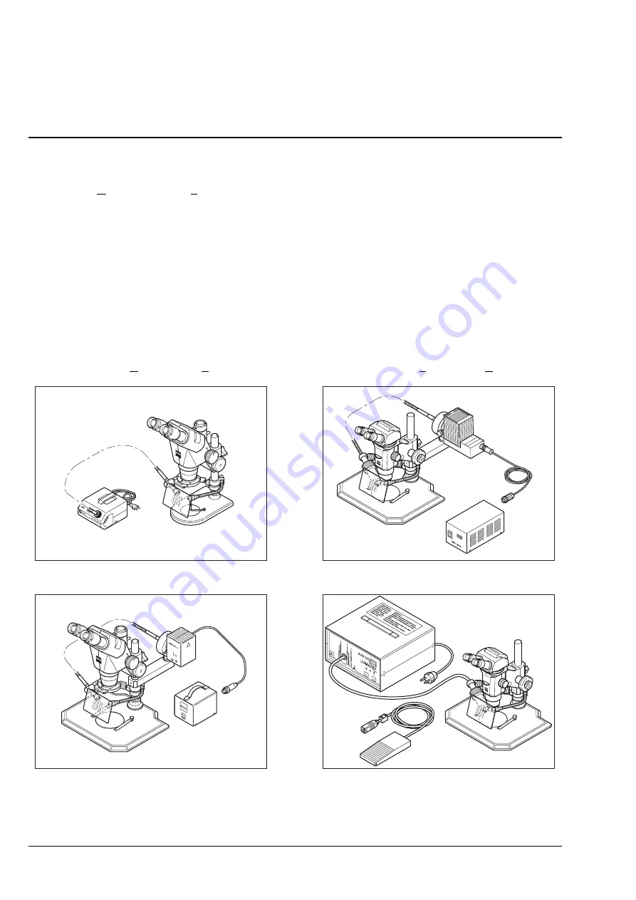 Fisher Bioblock Scientific Stemi 1000 Operating Manual Download Page 52