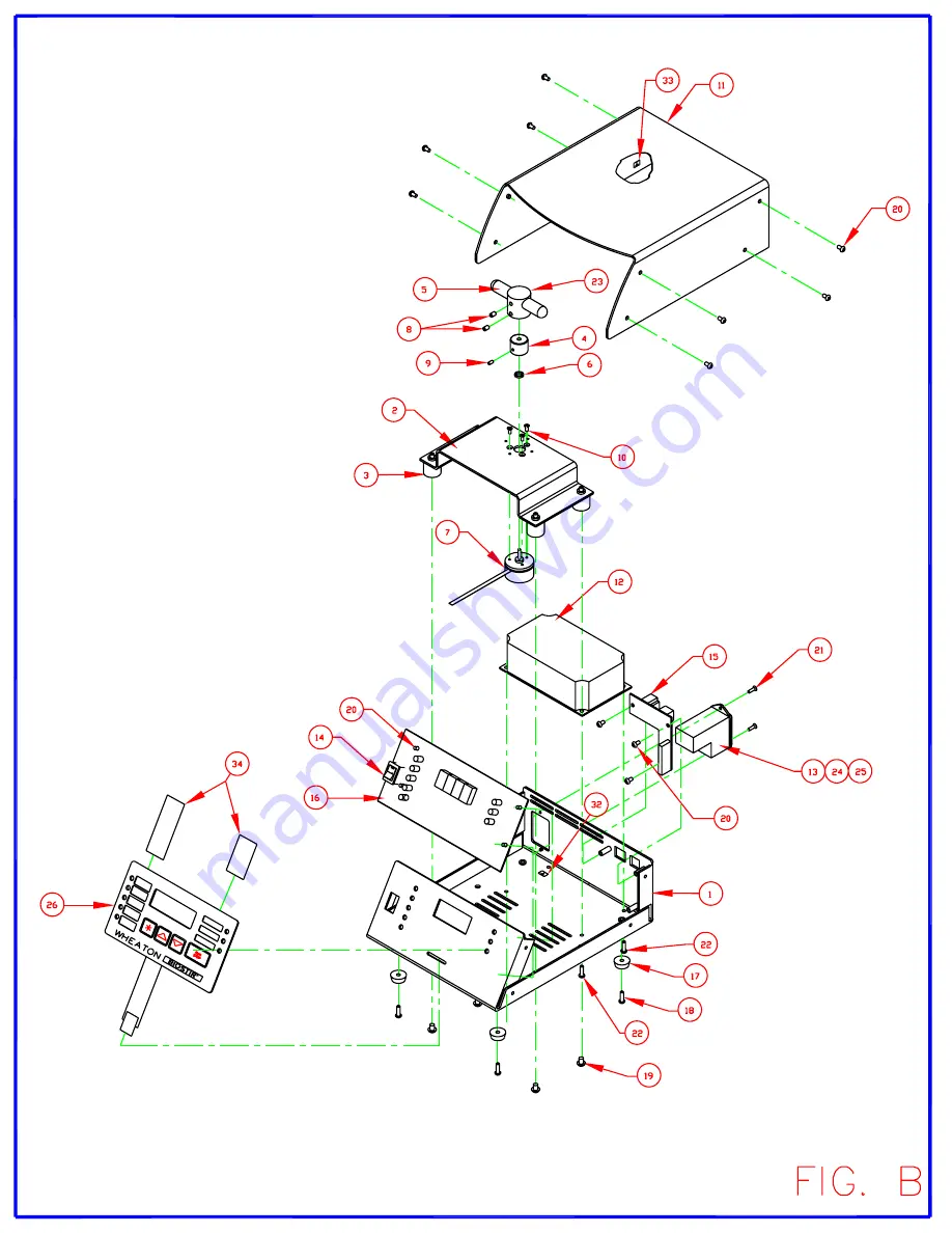 Fisher Bioblock Scientific Wheaton Biostir Manual Download Page 32